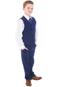 Royal Blue 5 Piece Slim Fit Suit | Baby | Boys | Wedding Suit ...